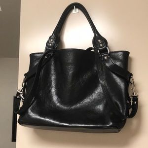 Floto brand full grain genuine leather tote